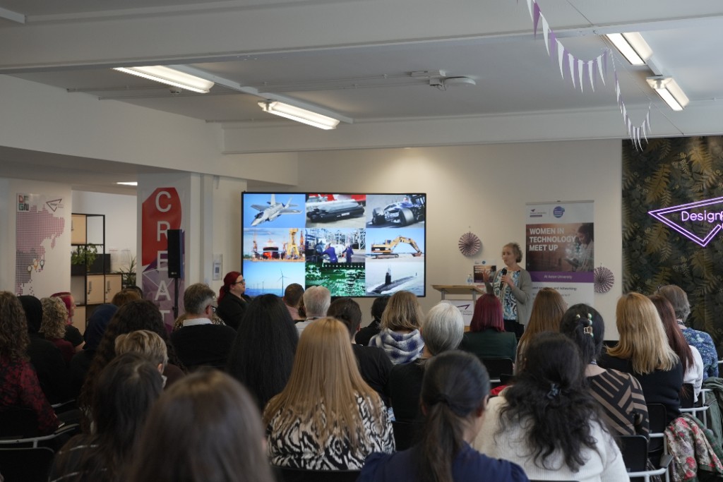 Speaker at Women in Technology Meet-Up